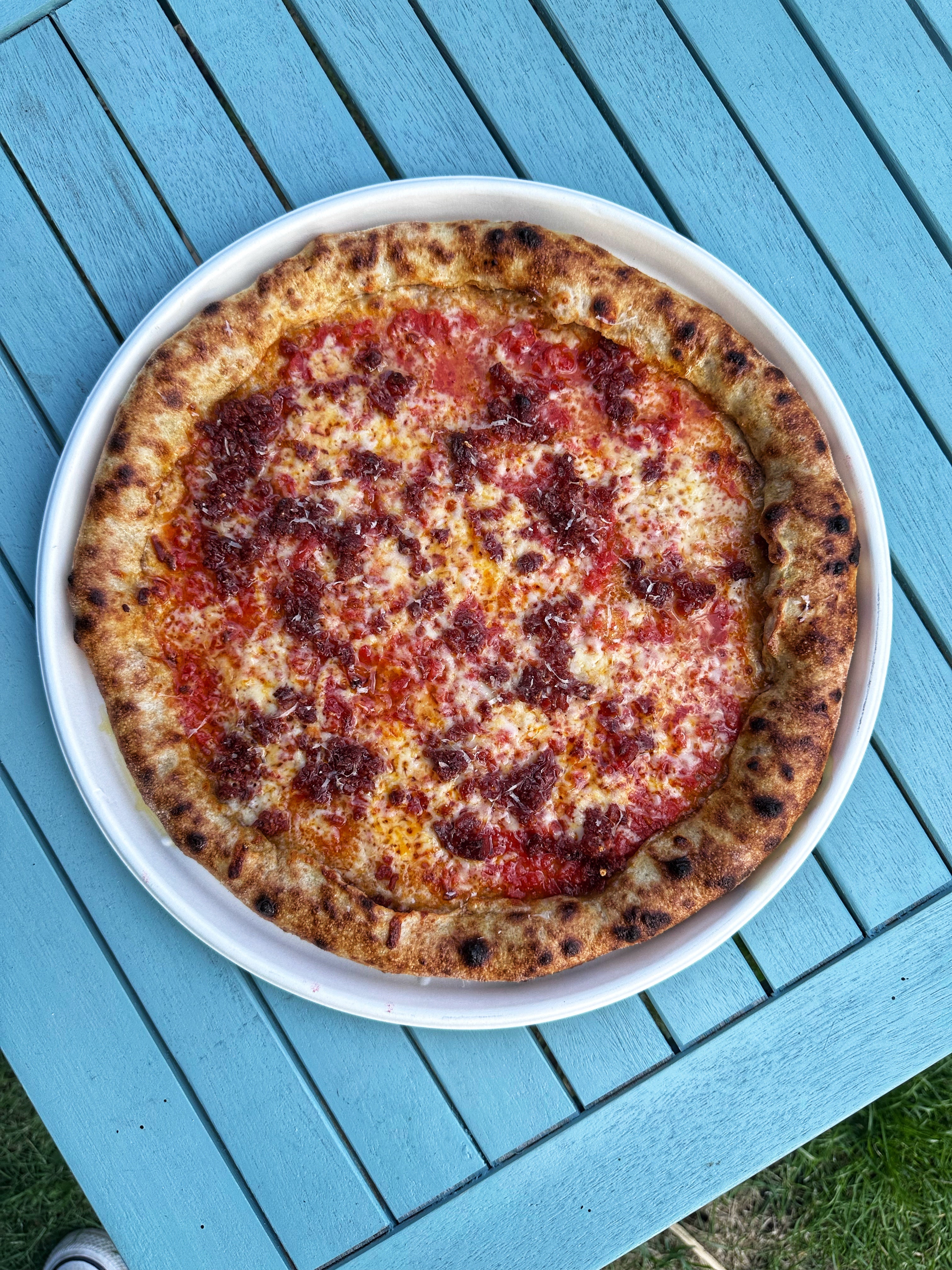 PROPERONI Crumble Stuffed Crust Pizza – Properoni