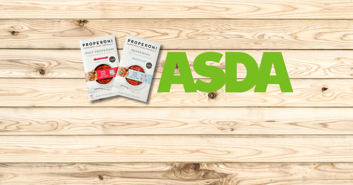 New retail milestone for PROPERONI® at ASDA 🍕