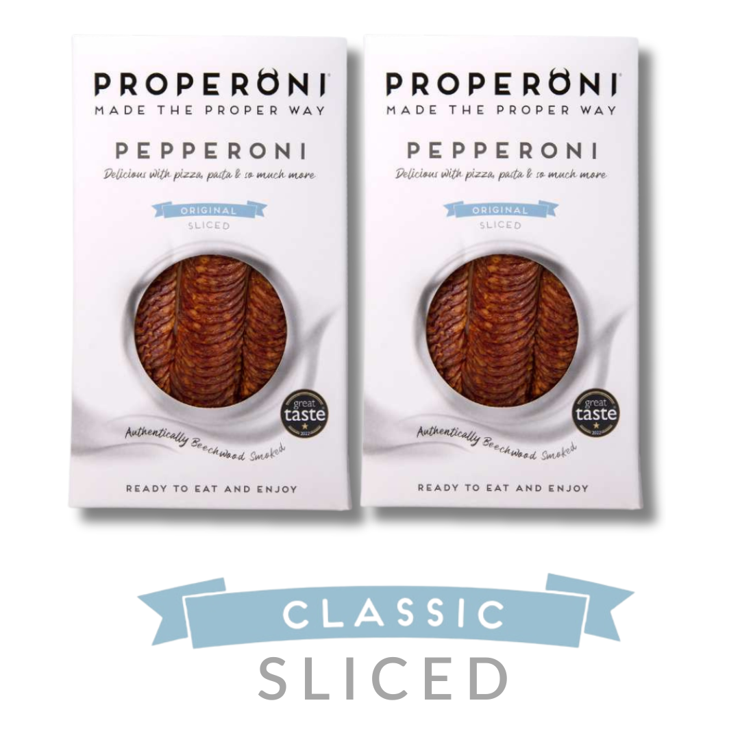 PROPERONI Classic Sliced Pepperoni 2 x 80g
