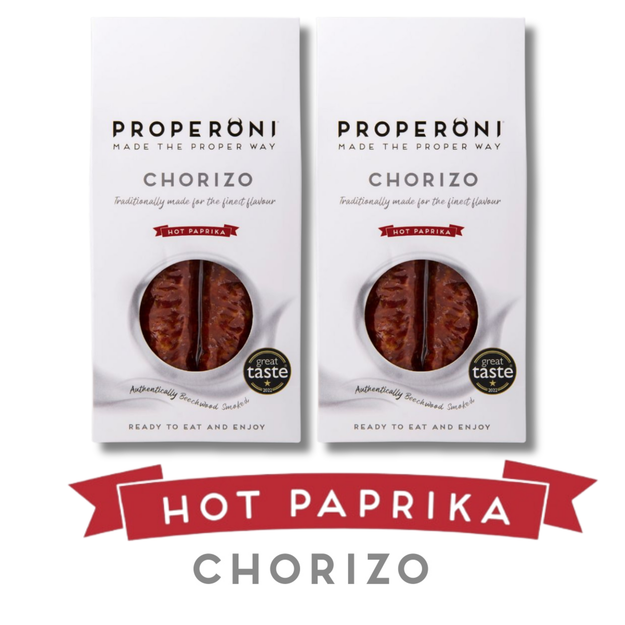 PROPERONI Hot Paprika Chorizo Bundle 2 x 180g