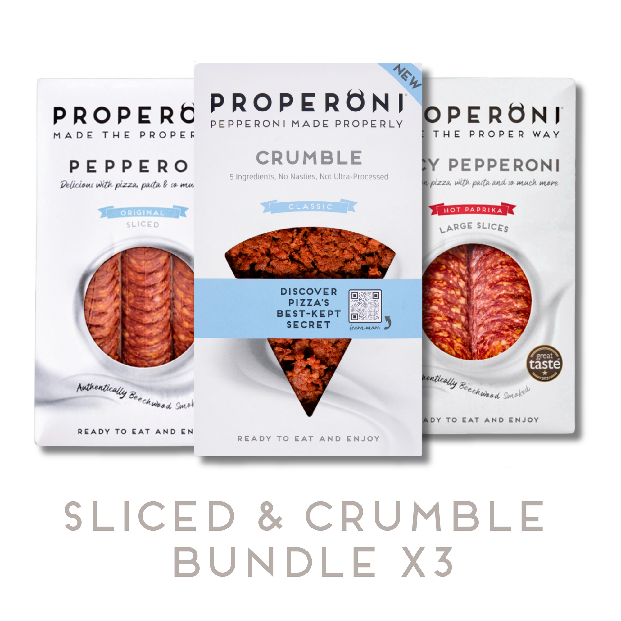 Properoni mixed bundle 3 x 80g