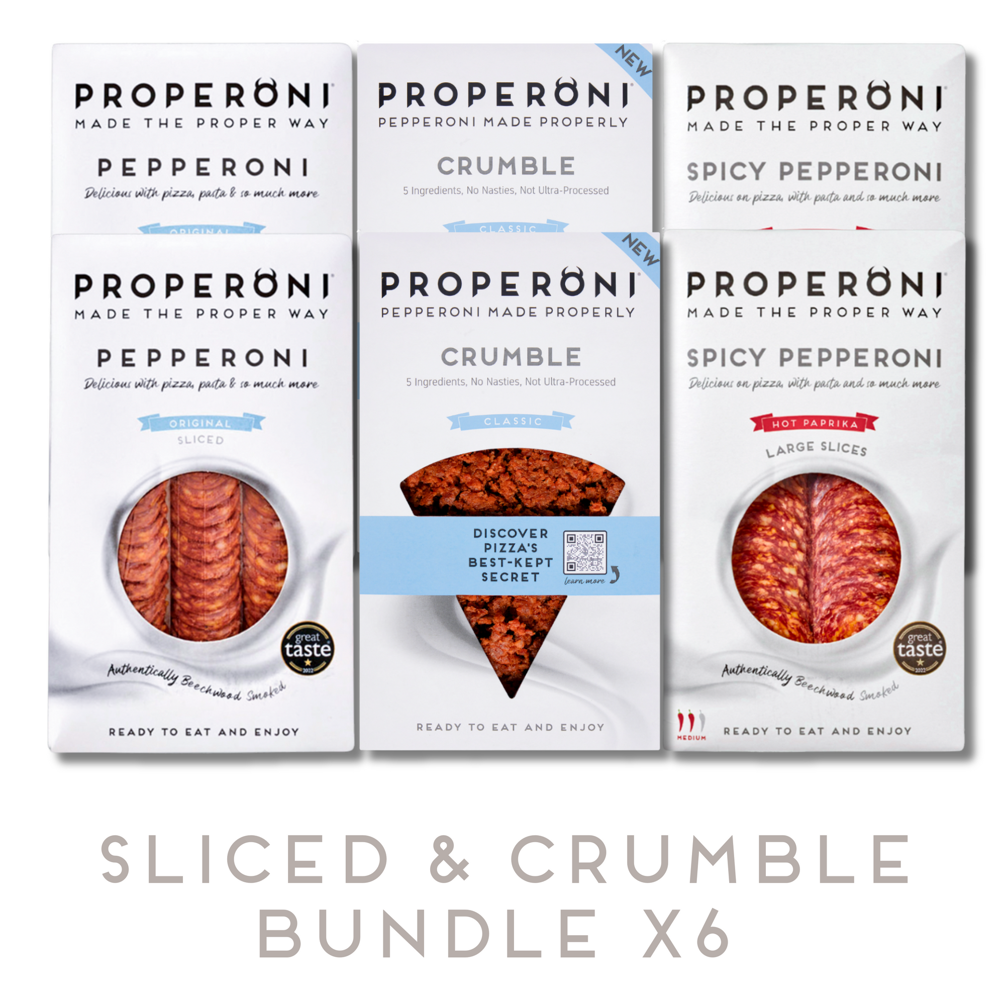 Properoni mixed bundle 6 x 80g