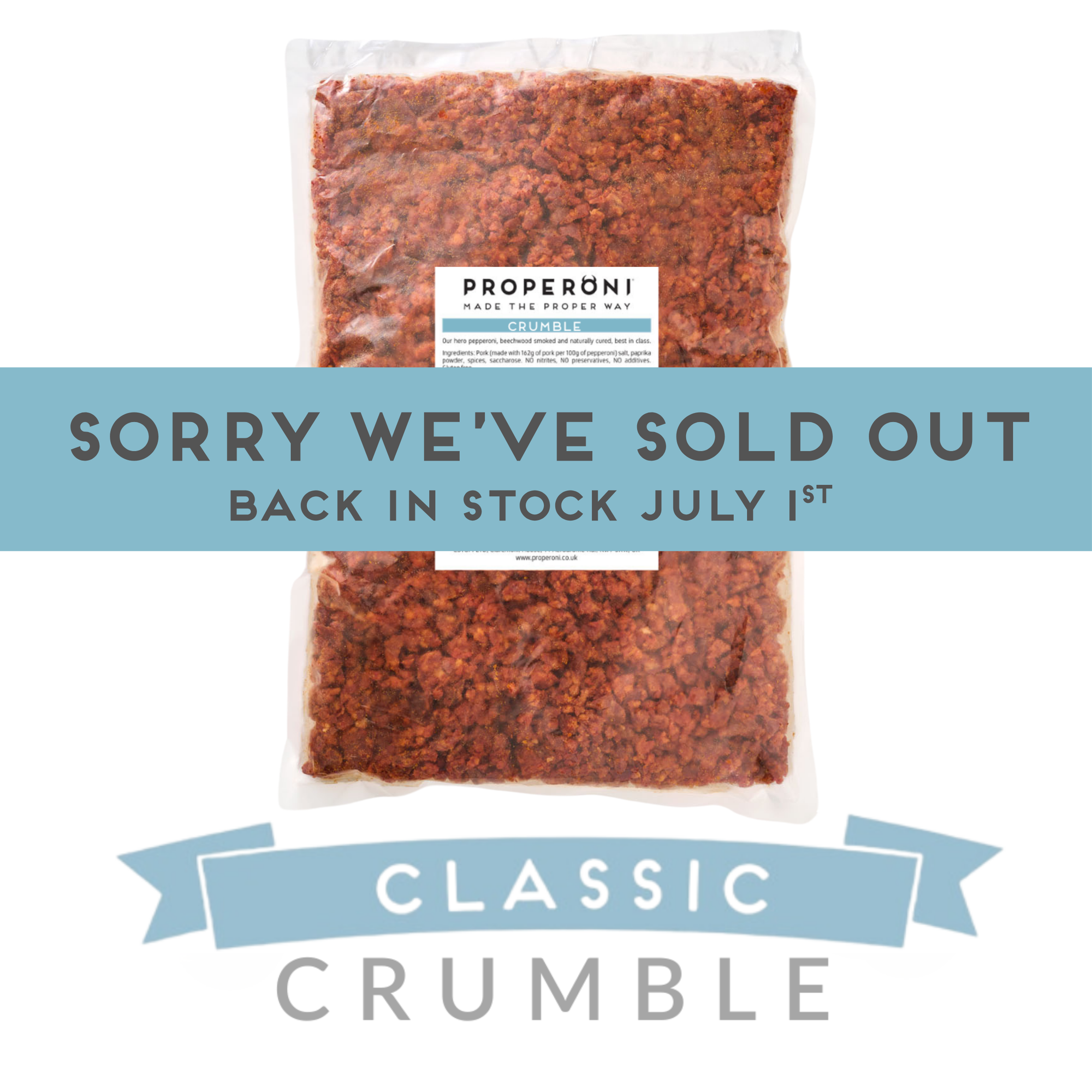 Properoni Classic Crumble 1kg