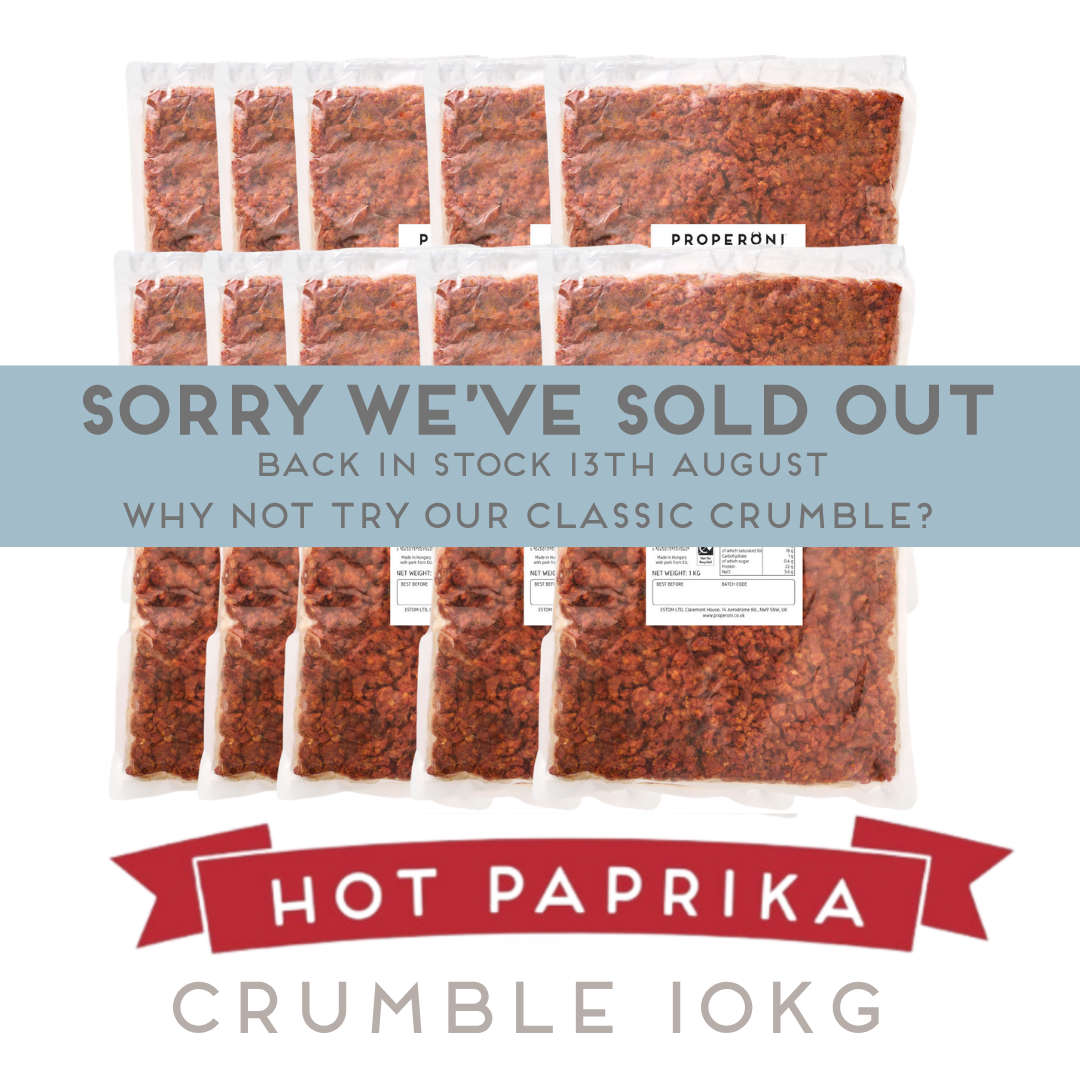 Properoni Hot Paprika Crumble 10kg