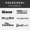 Properoni as featured by BBC London, The Times 