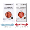 Properoni Classic & Hot Paprika Sliced Pepperoni Mixed Bundle 2 x 80g