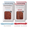 Properoni Classic & Hot Paprika Sliced Pepperoni Mixed Bundle 4 x 80g