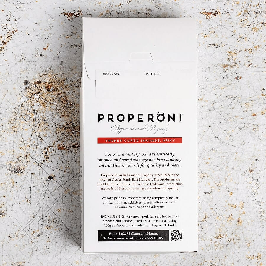 Properoni uncut pair - Pepperoni Made Properly 